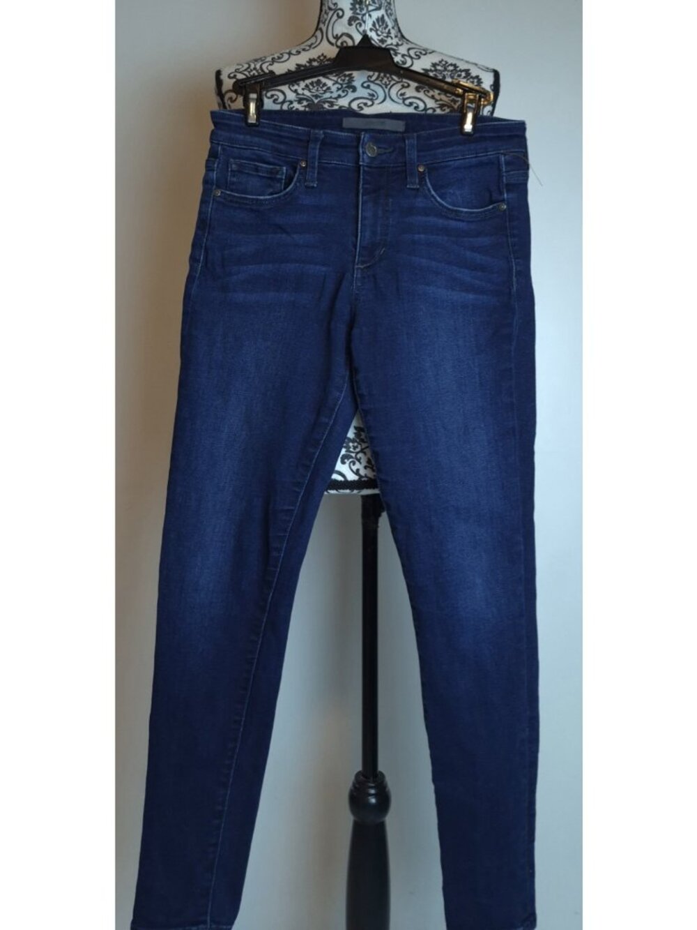 Joe's Jeans Women's Skinny Dark Wash Jeans Size 27 Stretch Mid Rise